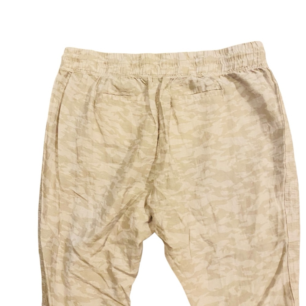 Athleta Cabo Tide Linen Jogger-Neutral Camo-Size 22 - Picture 7 of 10